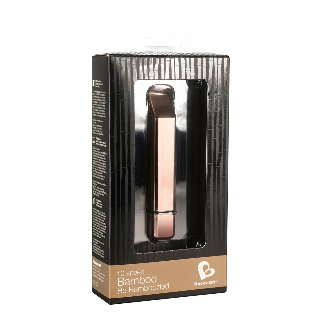 10BBRG-2 Mini Vibrator – 10 Stufen und wasserdicht – Bamboe Rocks-Off – Bild 1