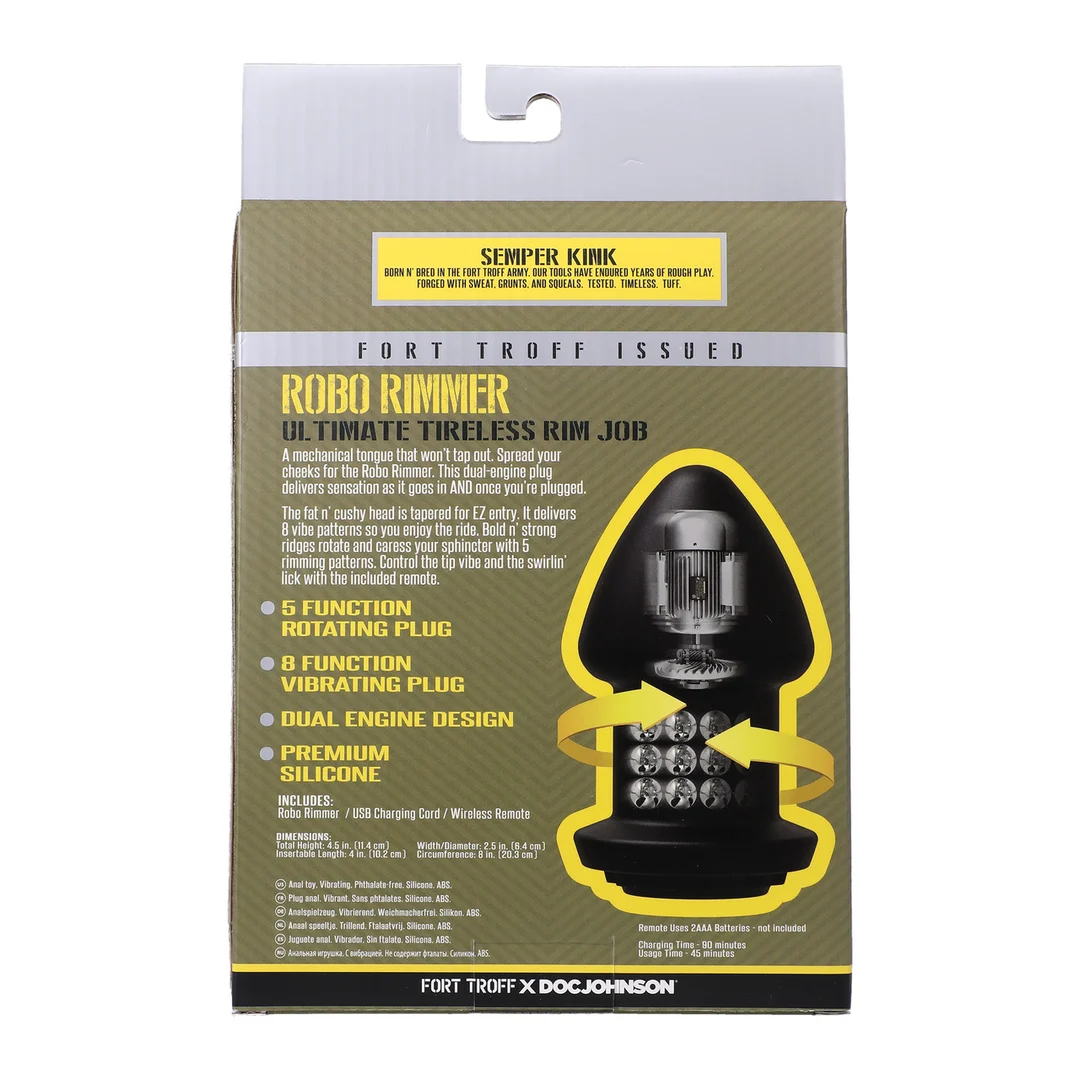 Robo Rimmer X vibrierender Analplug – Bild 2