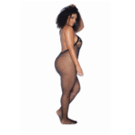 Mapalé schwarze Blumen Bodystocking
