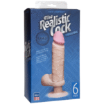 Realistischer Vibrator mit Dual Density UR3, Saugnapf und mehreren Vibrationsstufen von Doc Johnson