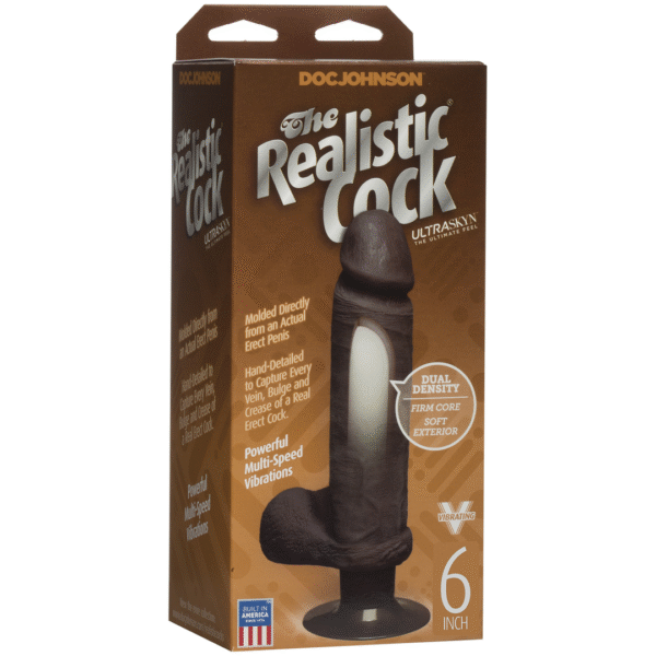 Doc Johnson ULTRASKYN vibrierender Dildo