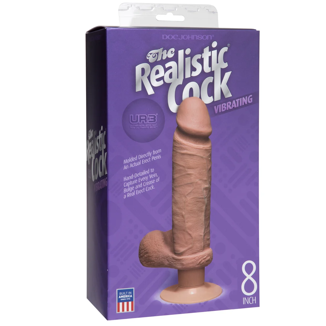 Realistischer Vibrator mit Dual Density UR3 und Saugnapf von Doc Johnson – Bild 2