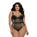 Dreamgirl schwarzer Teddy 1X – Bild 2