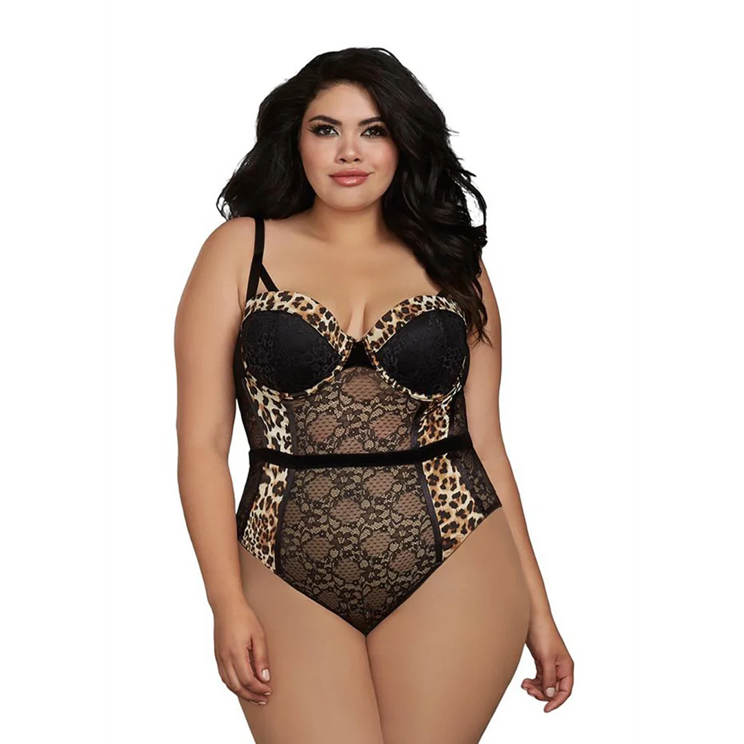 Dreamgirl schwarzer Teddy 1X – Bild 4