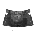 Male Power Cutout Shorts schwarz – Bild 3