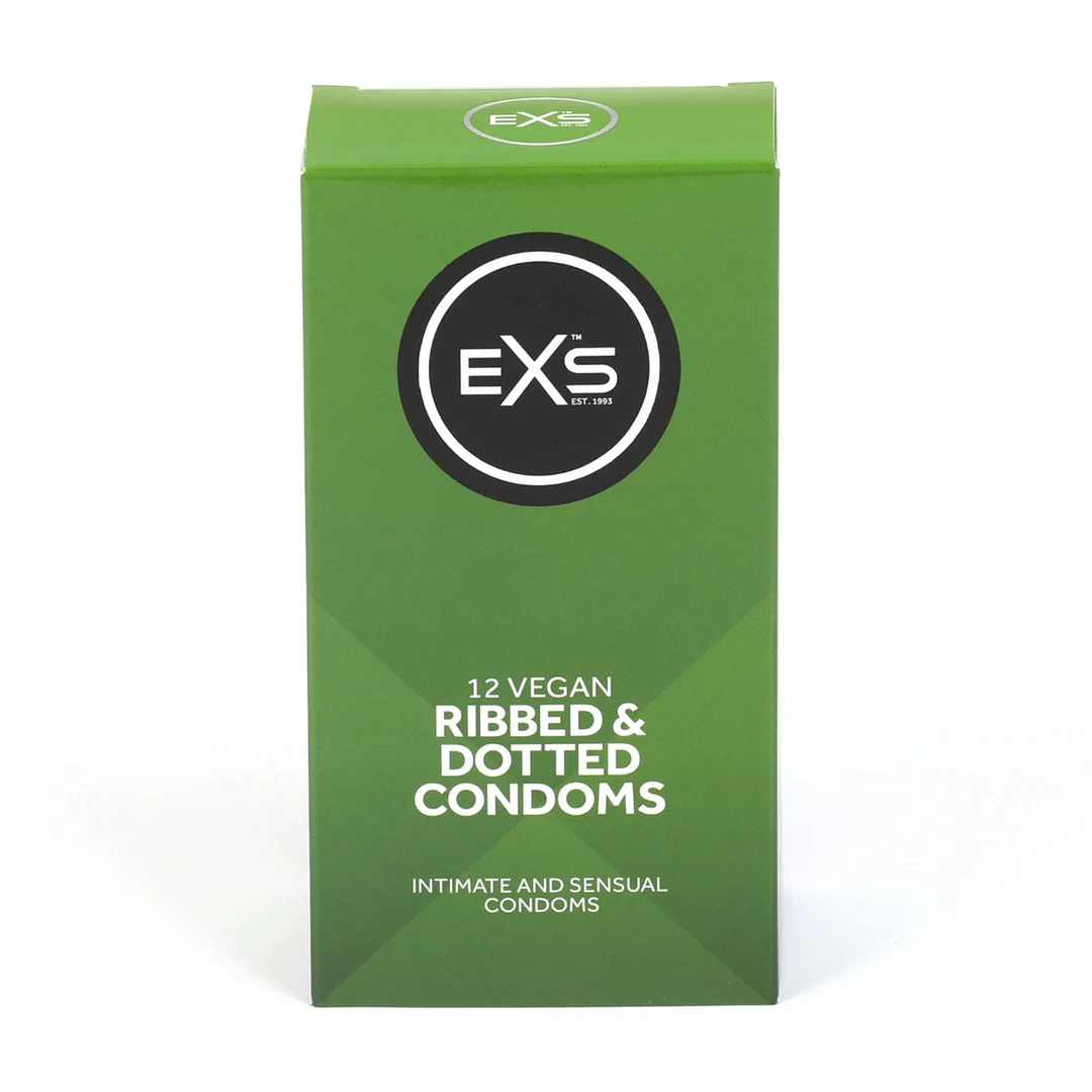 EXS 3 in 1 gerippte, gepunktete und ausgestellte Kondome – Bild 4