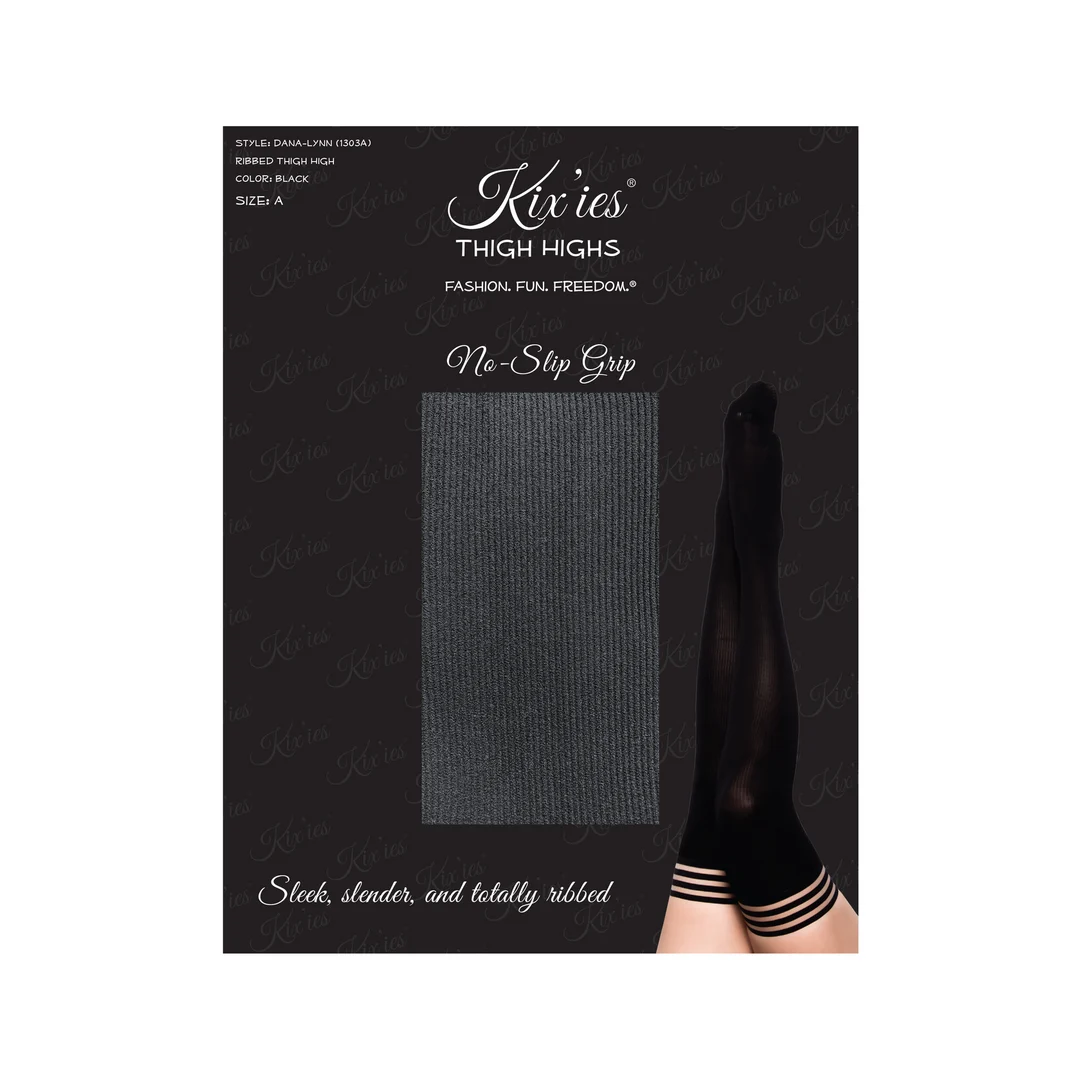 1303A-BLK-2 Kix'ies Dana Lynn Stay ups schwarz – Bild 1