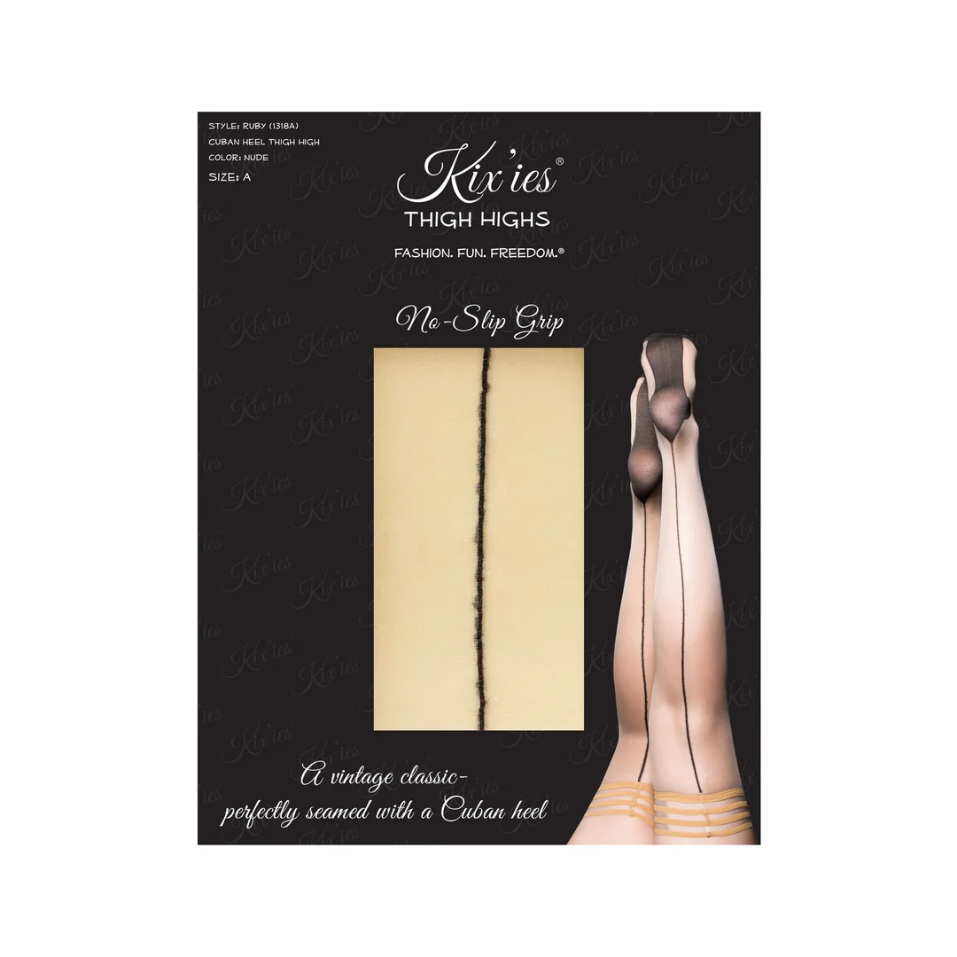 Kix'ies Ruby halterlose Strümpfe in Nude – Bild 13