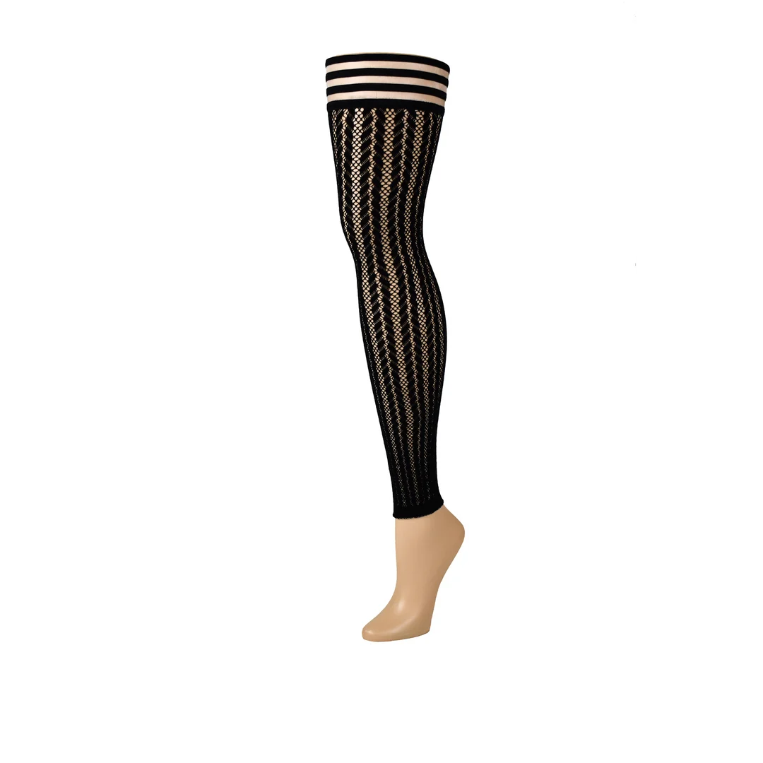 Kix'ies Lindsay oberschenkelhohe Strumpfhose schwarz – Bild 6