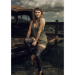 Kix'ies Lindsay oberschenkelhohe Strumpfhose schwarz – Bild 9