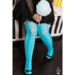 Kix'ies Par 4 blaue Overknees – Bild 13