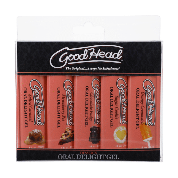 Doc Johnson Oral Delight Gel Desserts, 5 Geschmacksrichtungen