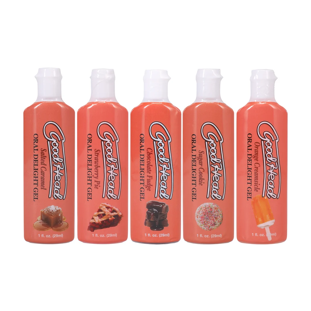 Doc Johnson Oral Delight Gel Desserts, 5 Geschmacksrichtungen – Bild 3