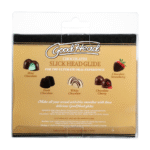 Doc Johnson GoodHead Gleitgel mit Schokoladengeschmack, 5er Pack – Bild 2