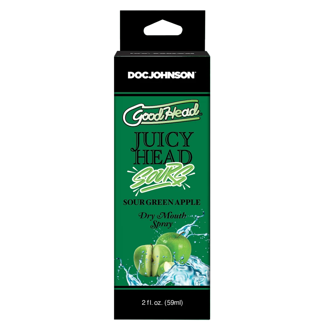 Juicy Head Dry Mouth Spray Sour Green Apple – Bild 1