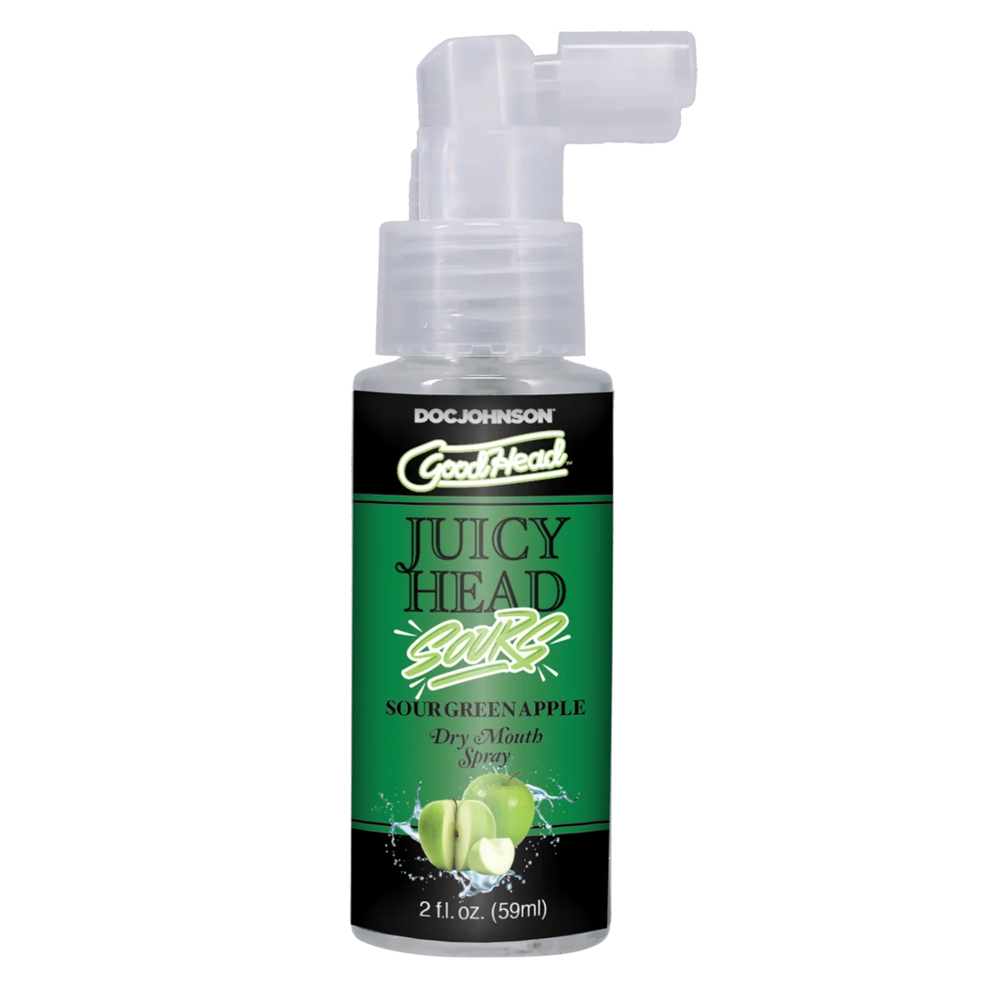 Juicy Head Dry Mouth Spray Sour Green Apple – Bild 2
