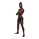 Male Power Landing Strip Mini Short