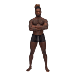 Male Power Landing Strip Mini Short – Bild 5