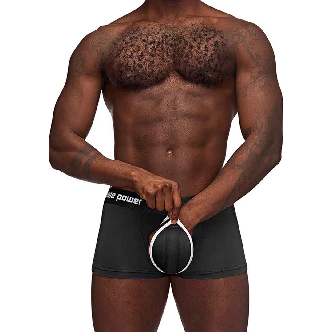 140267BKSL-5 Male Power The Helmet Short – Bild 1