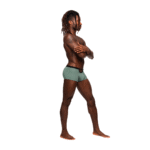 Male Power Mini Short schwarz – Bild 10