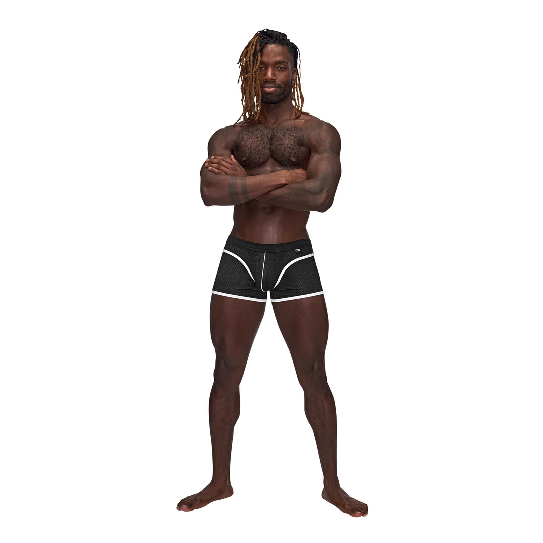Male Power Sport Mesh Mini Short – Bild 25