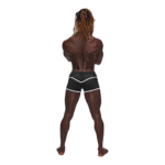 Male Power Sport Mesh Mini Short – Bild 2