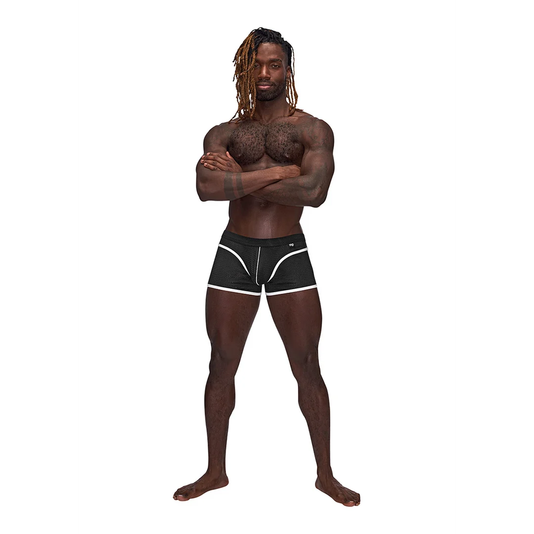 Male Power Sport Mesh Mini Short – Bild 10