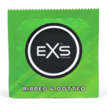 EXS 3 in 1 gerippte, genoppte und ausgestellte Kondome, 144 Stück