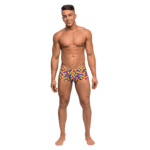Herren Slip, sexy Herrenunterwäsche mit Pride Print und Pouch – Male Power – Bild 9