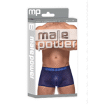 Male Power Mini Short Marineblau – Bild 7