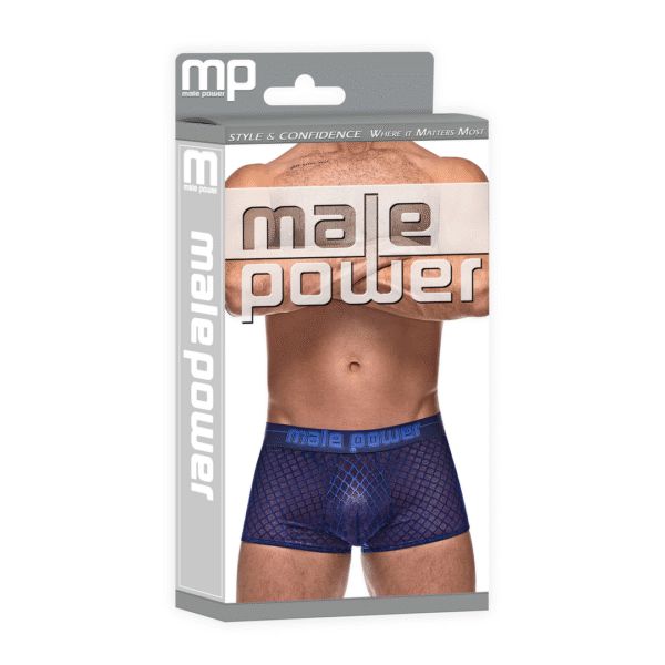 Male Power Mini Short Marineblau