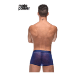 Male Power Mini Short Marineblau – Bild 2