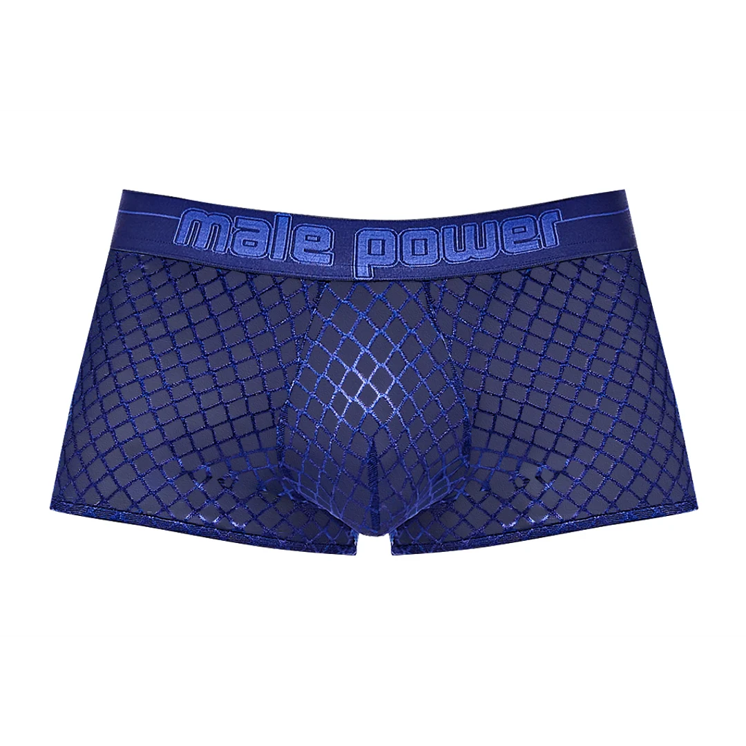 Male Power Mini Short Marineblau – Bild 16