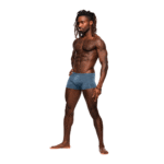 Male Power Mini Short blau – Bild 6
