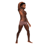 Male Power Mini Short blau – Bild 24