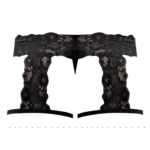 Male Power Strapshorts mit Blumen Spitze – Bild 7