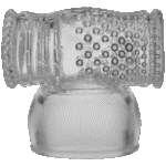 Doc Johnson Cock Stroker Aufsatz für Massagevibratoren, transparent – Bild 2