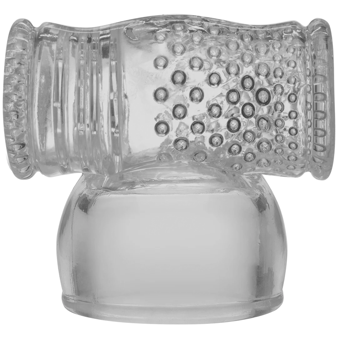 Doc Johnson Cock Stroker Aufsatz für Massagevibratoren, transparent – Bild 2