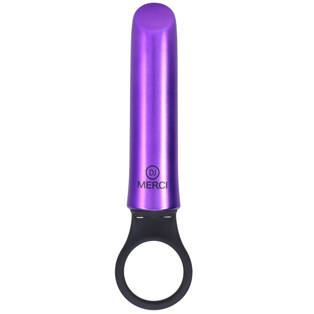 Doc Johnson Power Play Vibrator mit Silikon Griff ring – Bild 3