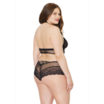 Coquette Netz Neckholder und Booty Shorts – Bild 4