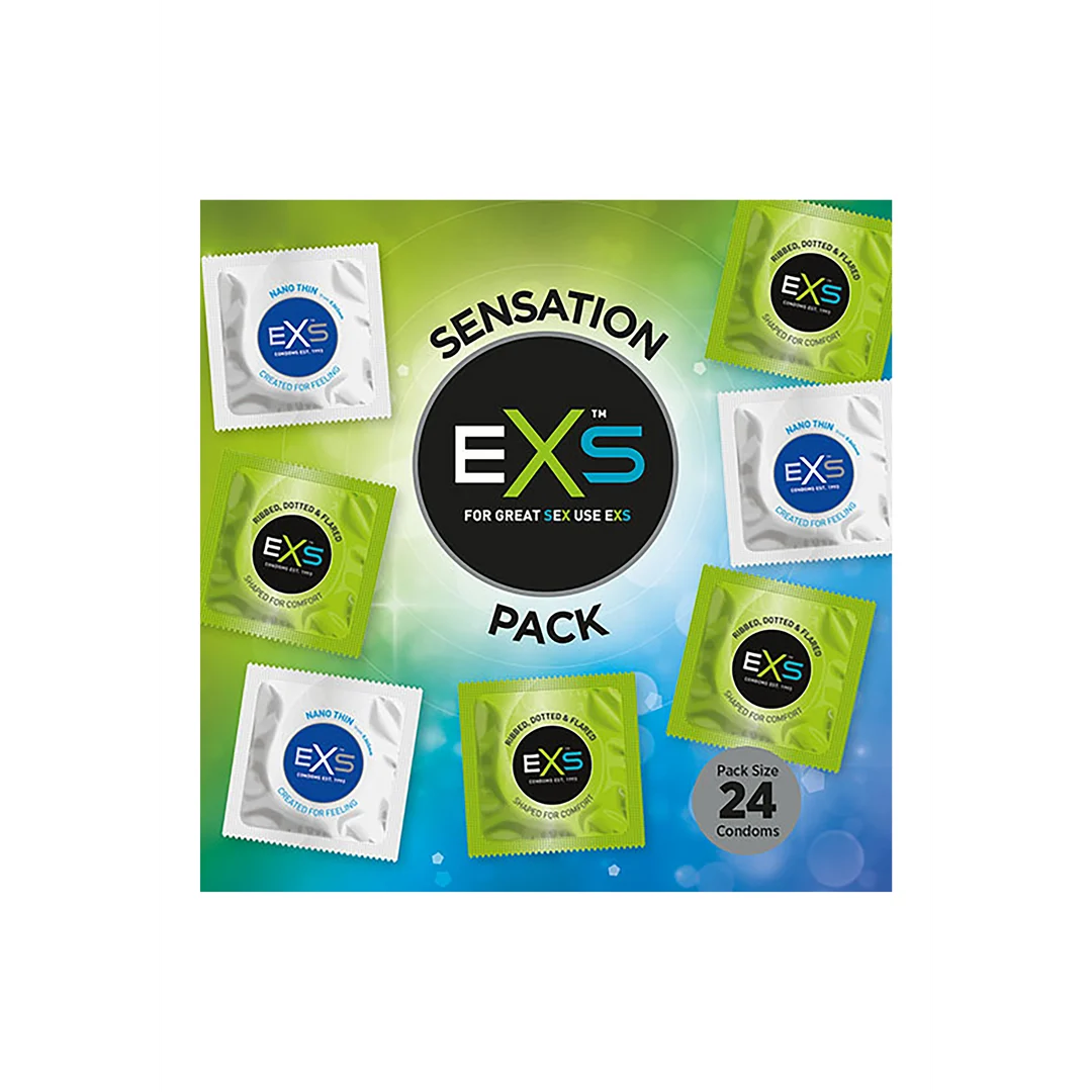 EXS Sensation Pack Kondome, 24 Stück – Bild 3