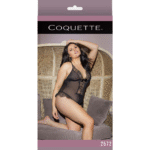 Sexy Plus Size Body mit offenem Schritt und Spitzendetails für kurvige Silhouetten – LIN