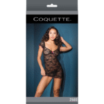 Spitzen Babydoll in Plus Size mit rosafarbenen Details und Schleife für kurvige Silhouetten – SexyPlus – Bild 6