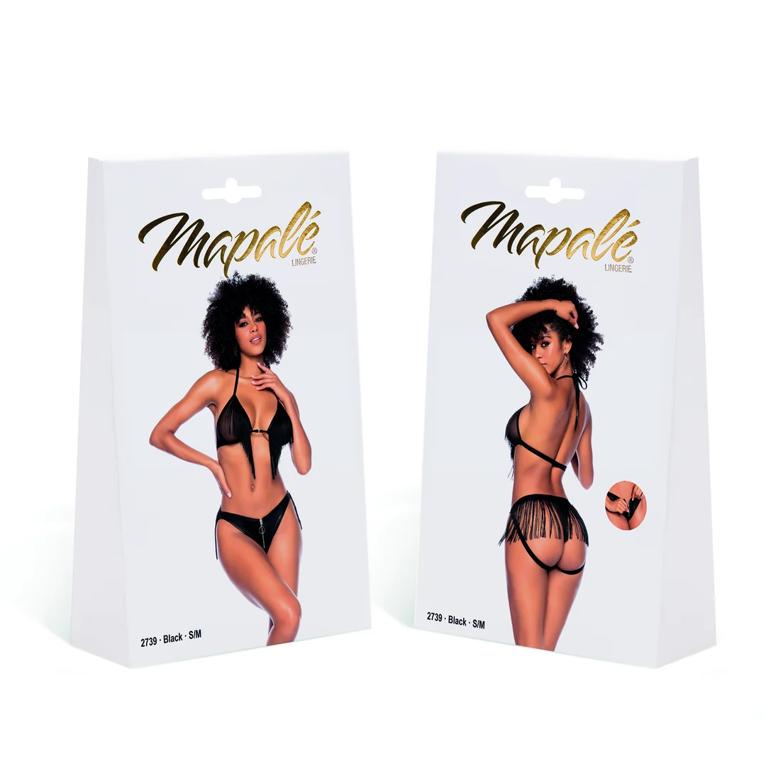 Mapalé zweiteiliges Set mit Fransen – Bild 6
