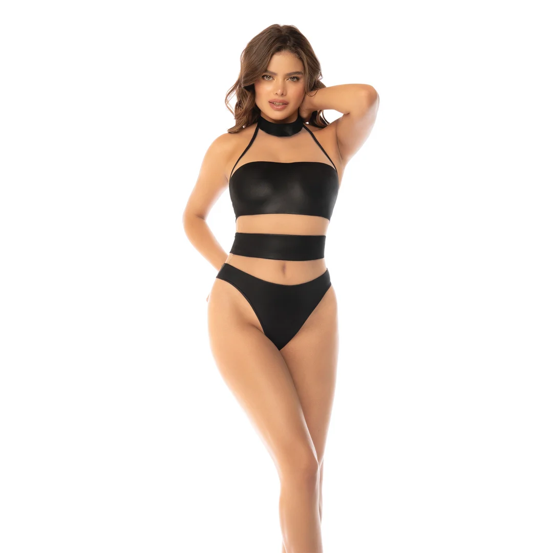 Mapalé Neckholder Body mit Ledereffekt – Bild 14