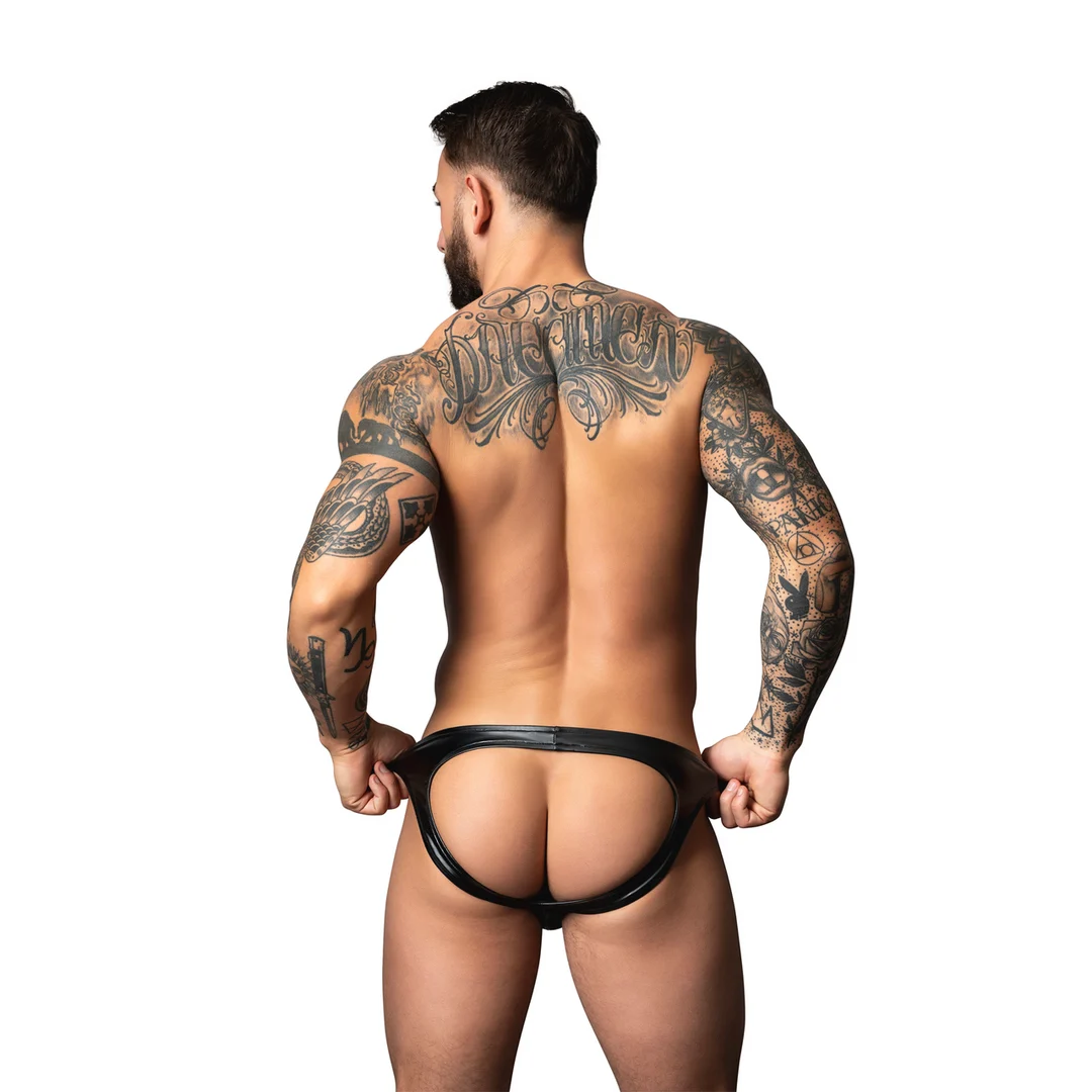 Male Power Moonshine Wetlook Jockstrap – Bild 5