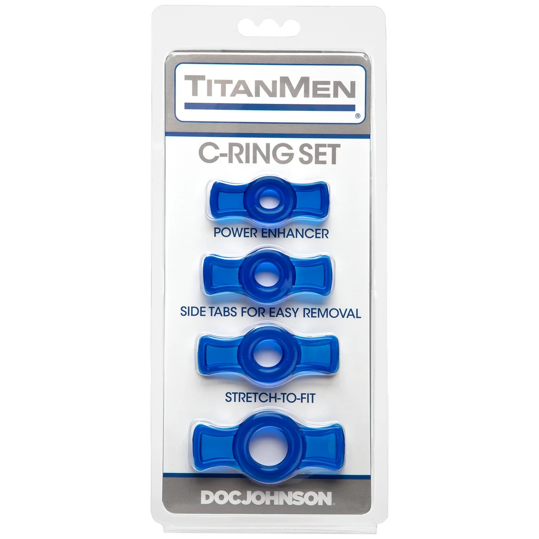 3503-06-CD-2 Doc Johnson Cockring Set mit 4 Ringen – Bild 1