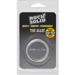 Cockring aus gebürstetem Aluminium – Medium
