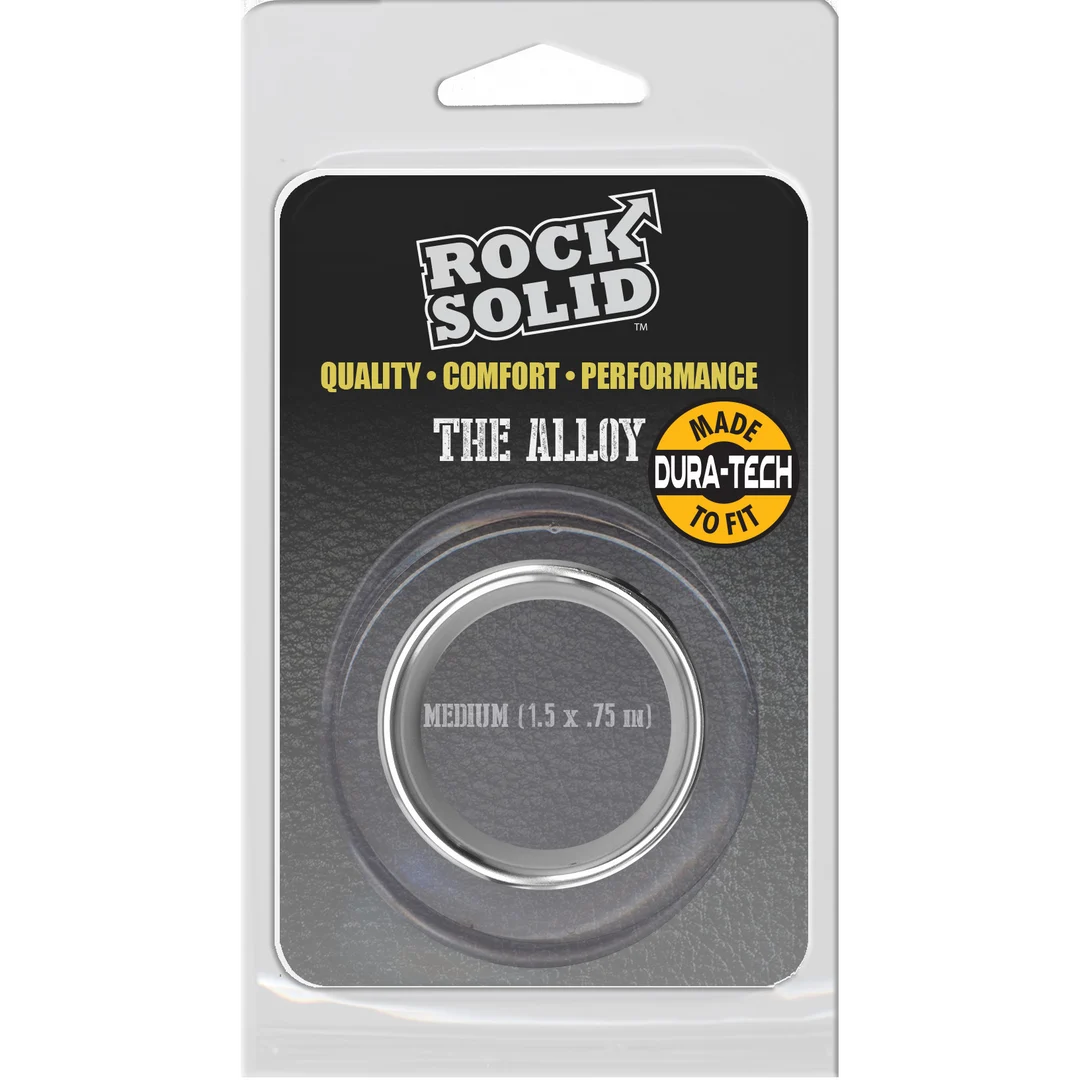 3700-02-CD-2 Cockring aus gebürstetem Aluminium – Medium – Bild 1