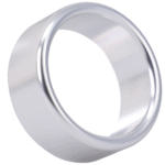 Cockring aus gebürstetem Aluminium – Medium – Bild 2